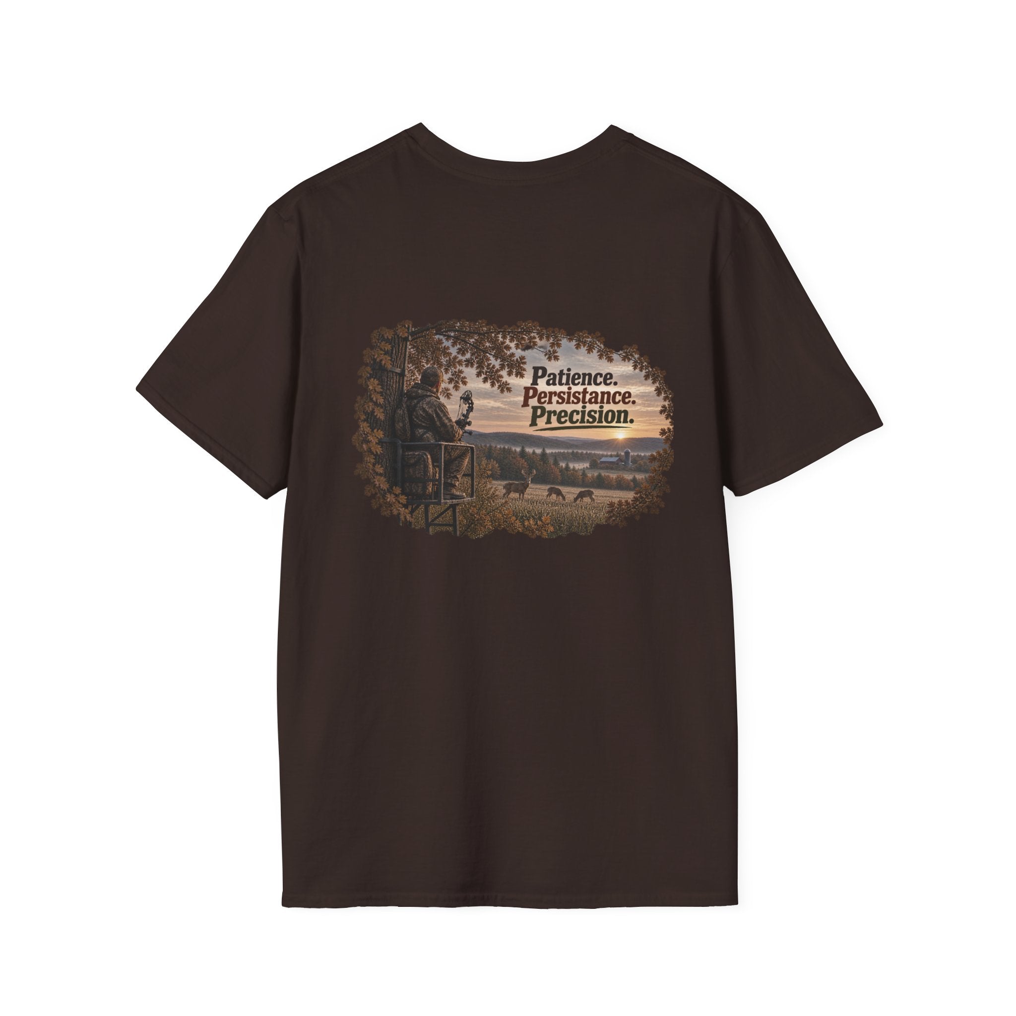 Rack & Ridge Antler Logo T-Shirt — Casual Outdoor Graphic Tee