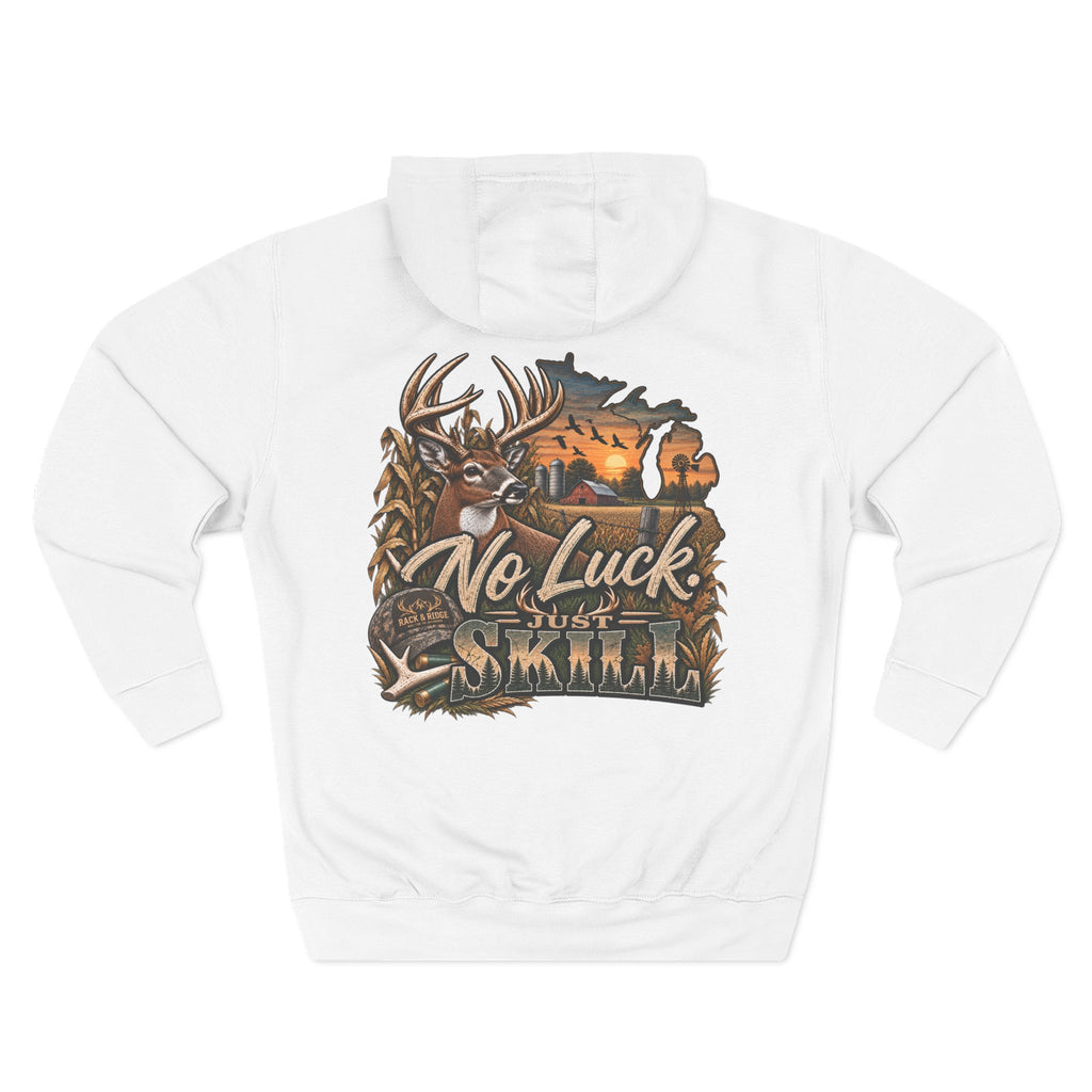 Rack & Ridge | No luck. Just skill Hoodie