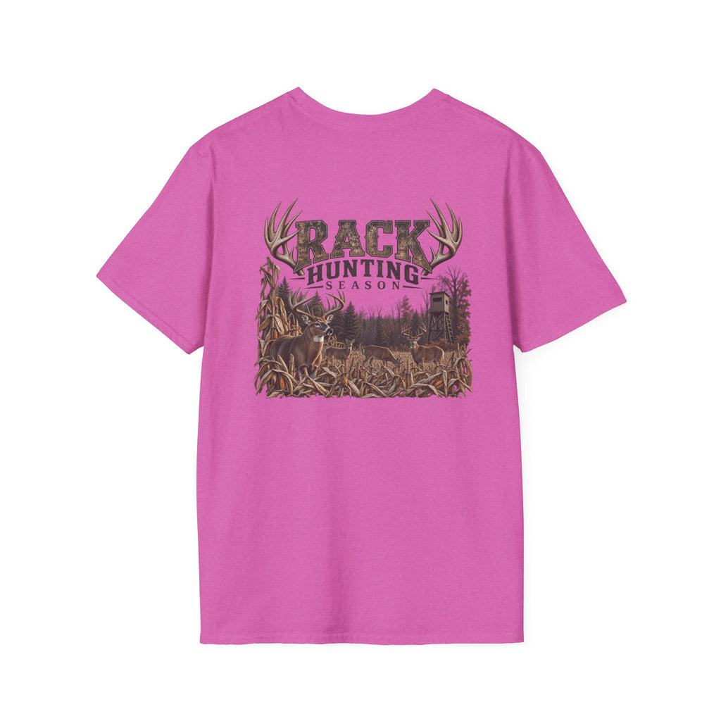 Rack & Ridge Deer Antler Logo T-Shirt — Outdoor Hunting Graphic Tee