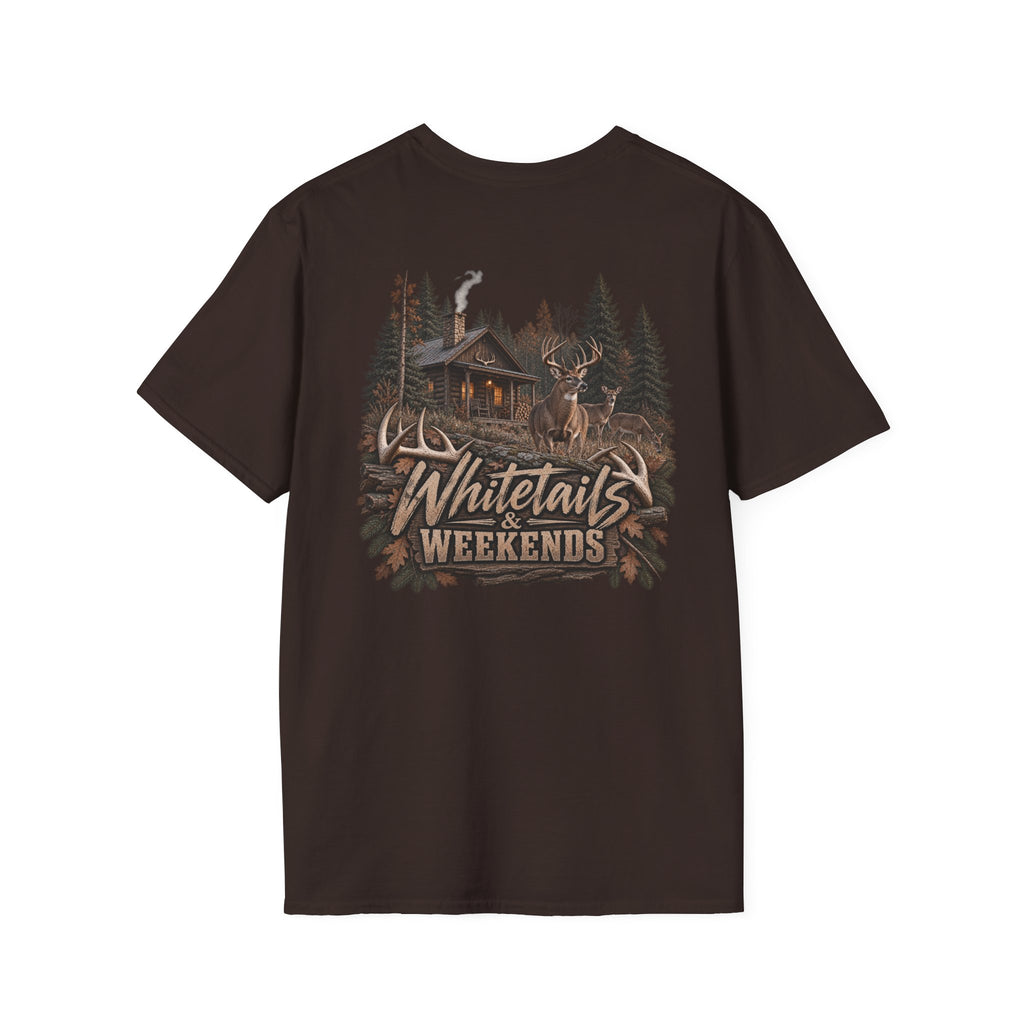 Rack & Ridge Campfire Graphic T-Shirt — Outdoor Hunting Logo Tee