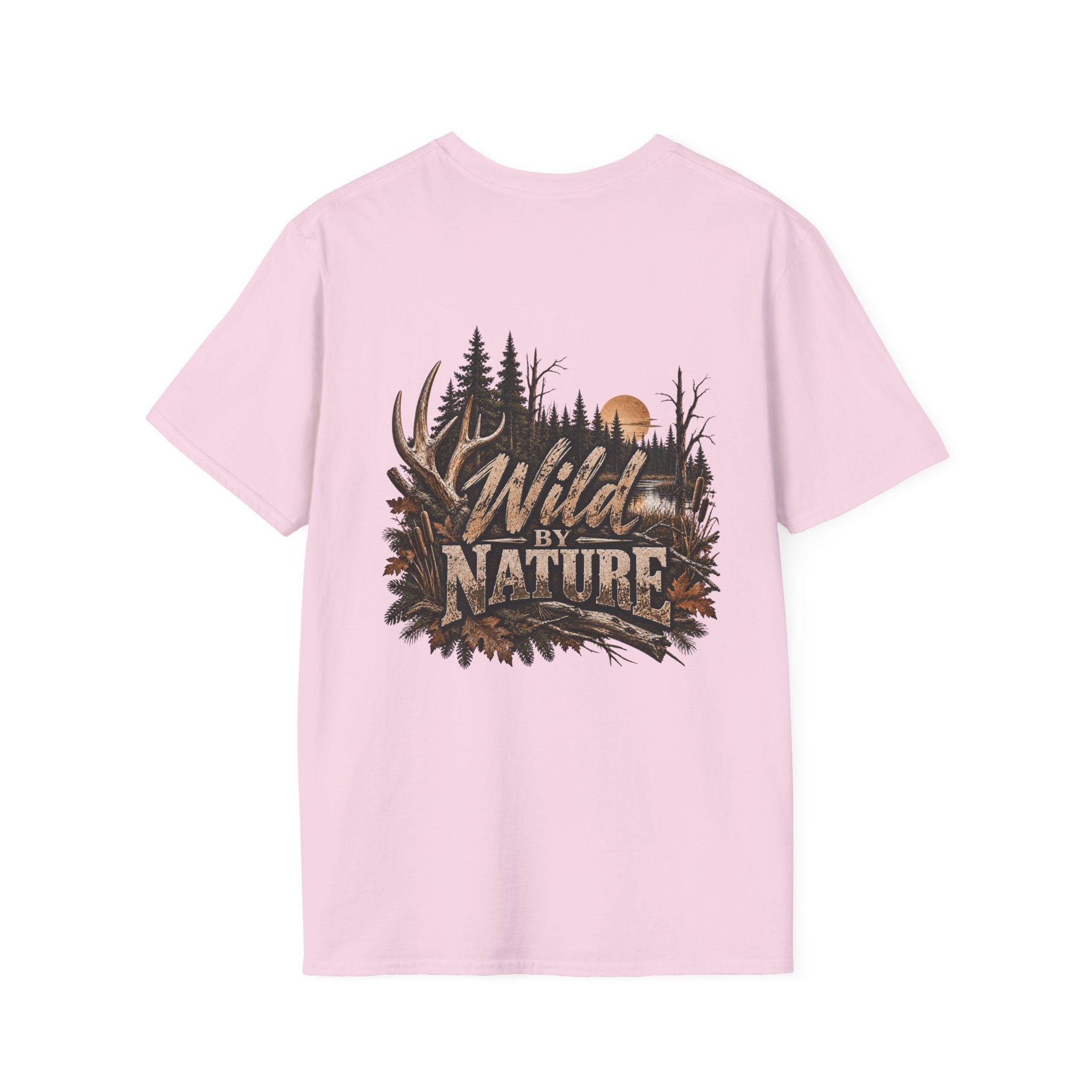 Rack & Ridge Hunting T‑Shirt — Mountain Antler Logo Tee