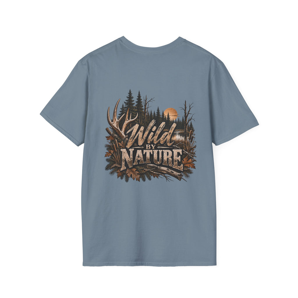 Rack & Ridge Hunting T‑Shirt — Mountain Antler Logo Tee