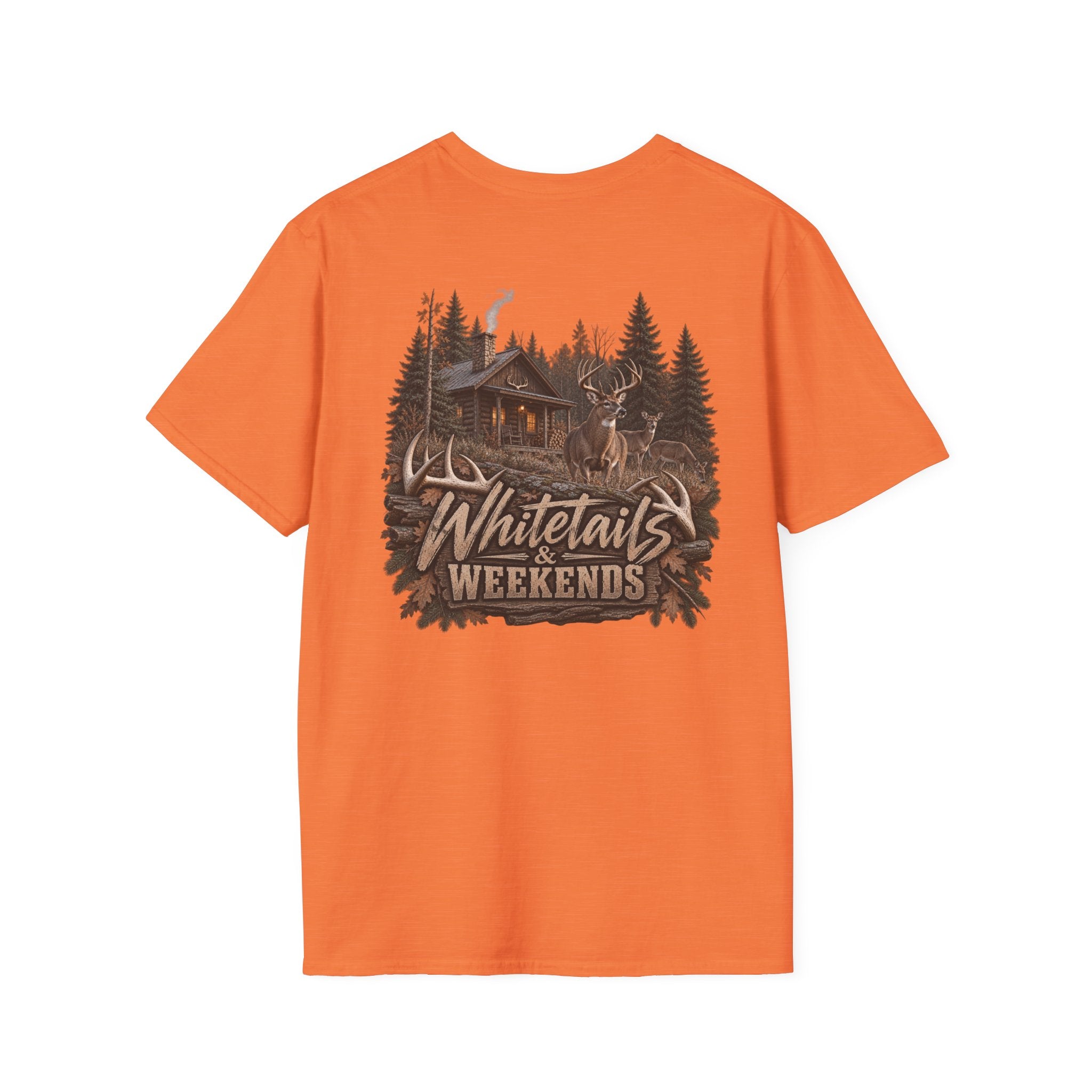 Rack & Ridge Campfire Graphic T-Shirt — Outdoor Hunting Logo Tee