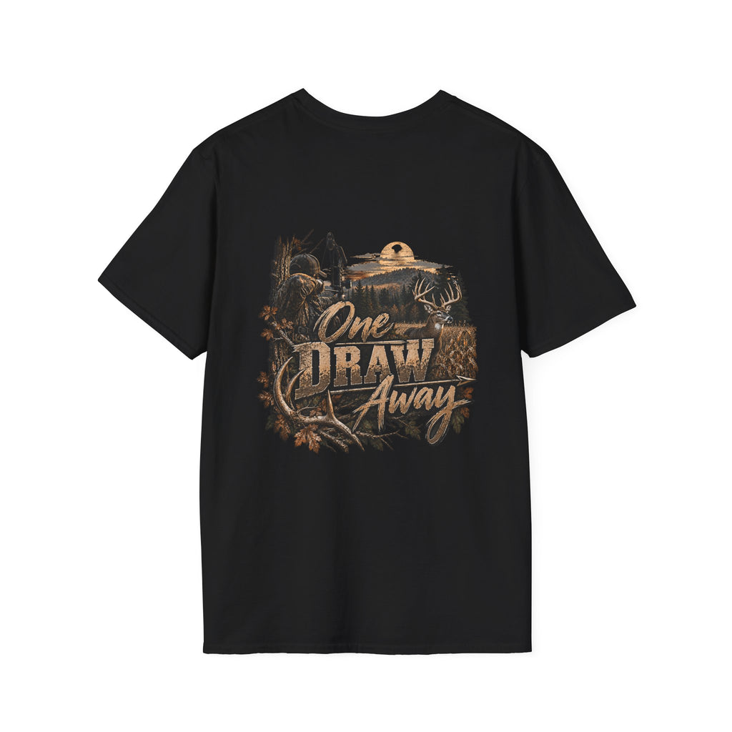 Rack & Ridge Hunting Logo T-Shirt — Deer Antler Outdoors Tee