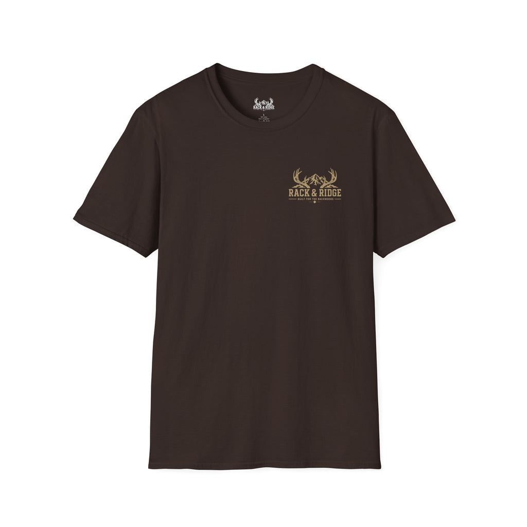 Rack & Ridge Hunting Logo T-Shirt — Antler Outdoors Tee