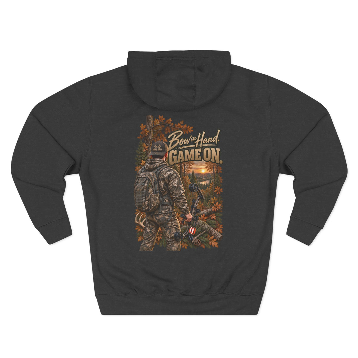 Rack & Ridge | Bow in Hand. Game On. Hoodie