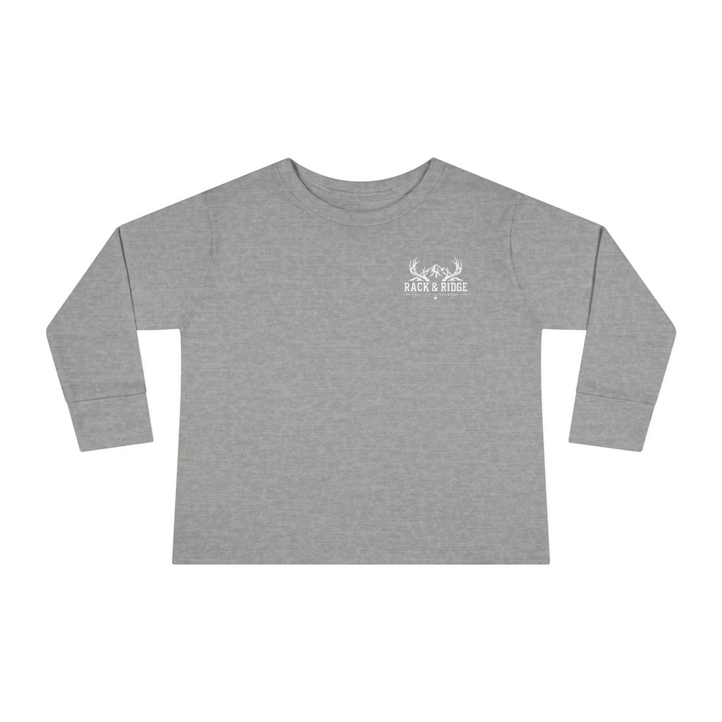 RACK & RIDGE Raised on Deer Camp Toddler Boys' Long-Sleeve Tee