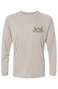 Rack Ridge Green Logo Islander Long Sleeve