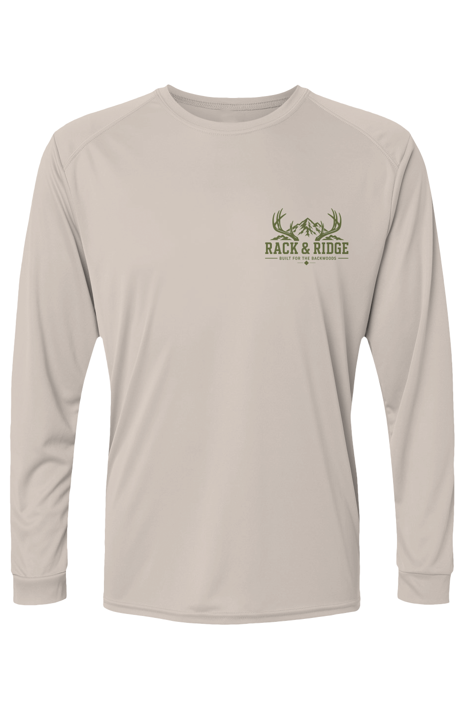 Rack Ridge Green Logo Islander Long Sleeve