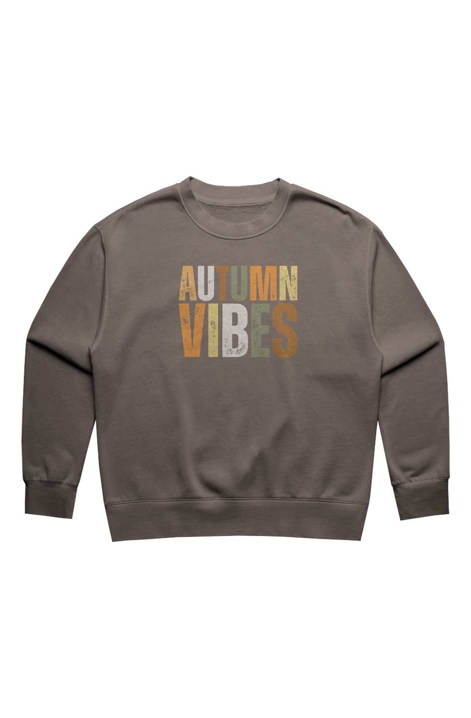 Womens Relax Faded Crew