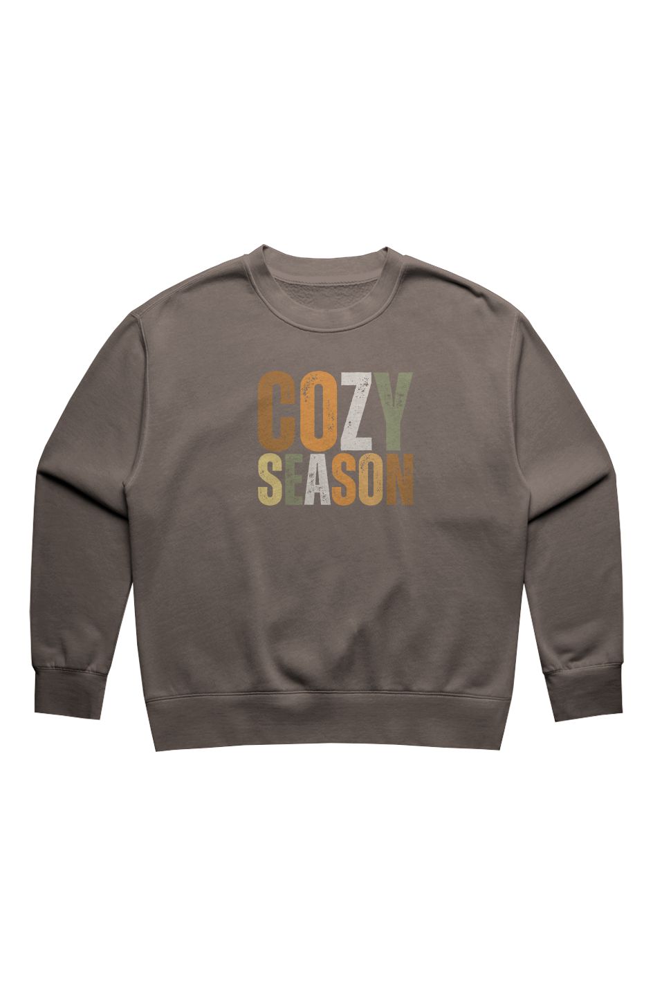 Womens Relax Faded Crew