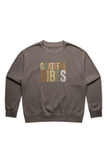 Womens Relax Faded Crew