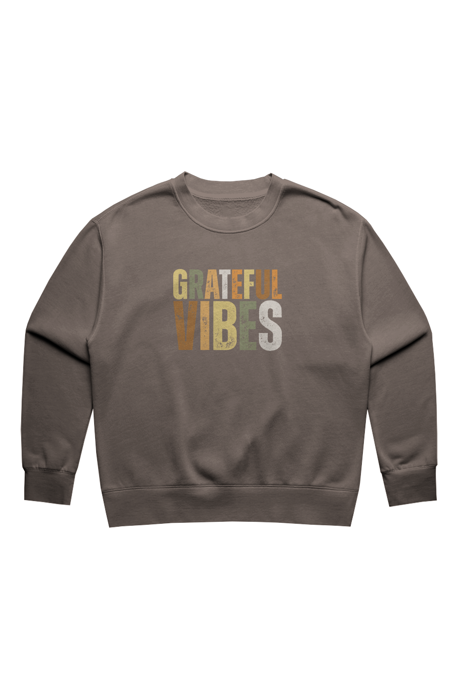 Womens Relax Faded Crew