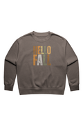 Womens Relax Faded Crew