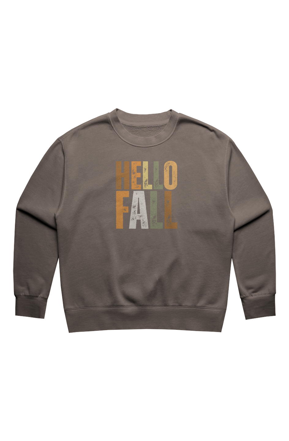 Womens Relax Faded Crew