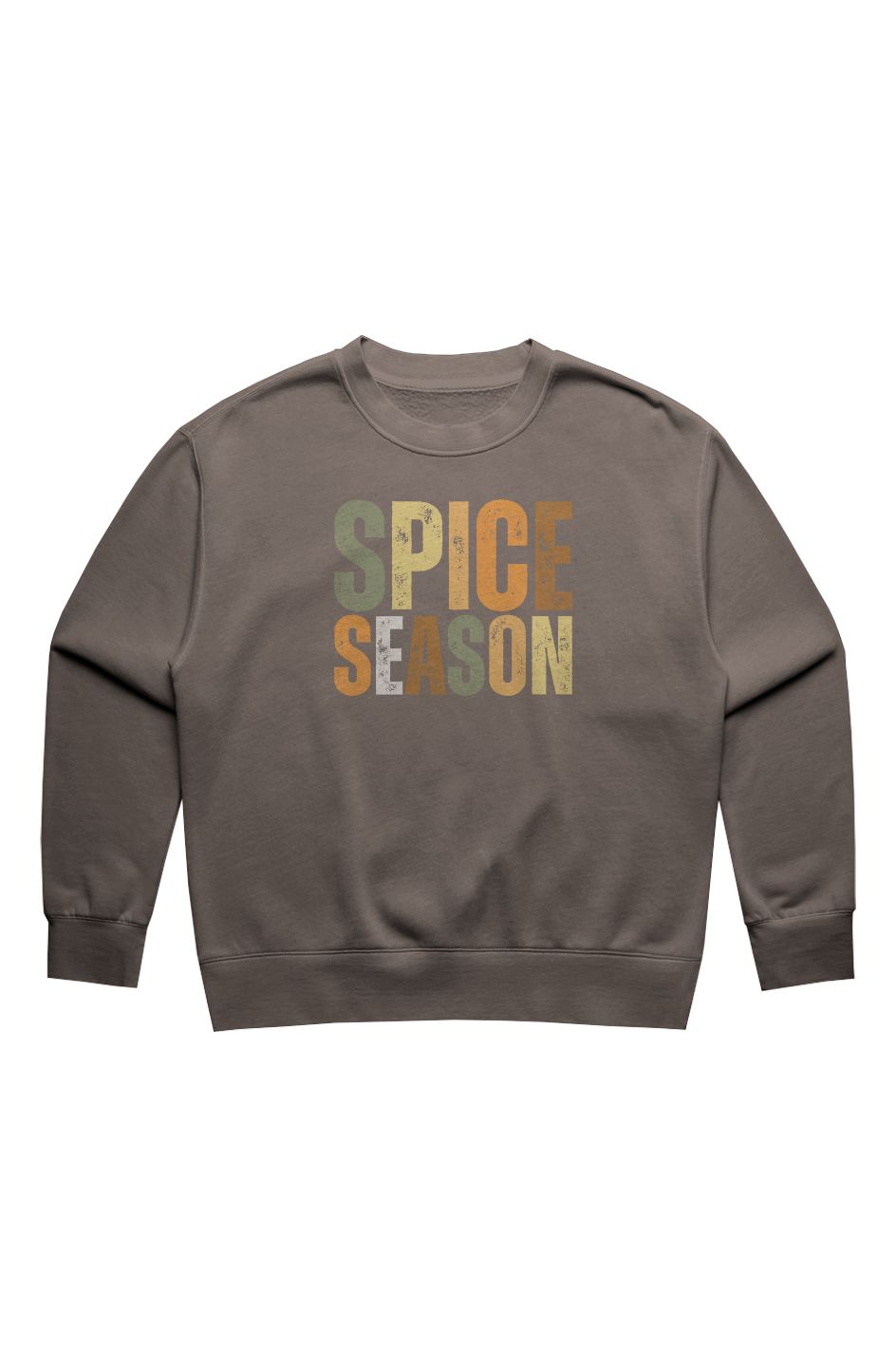Womens Relax Faded Crew