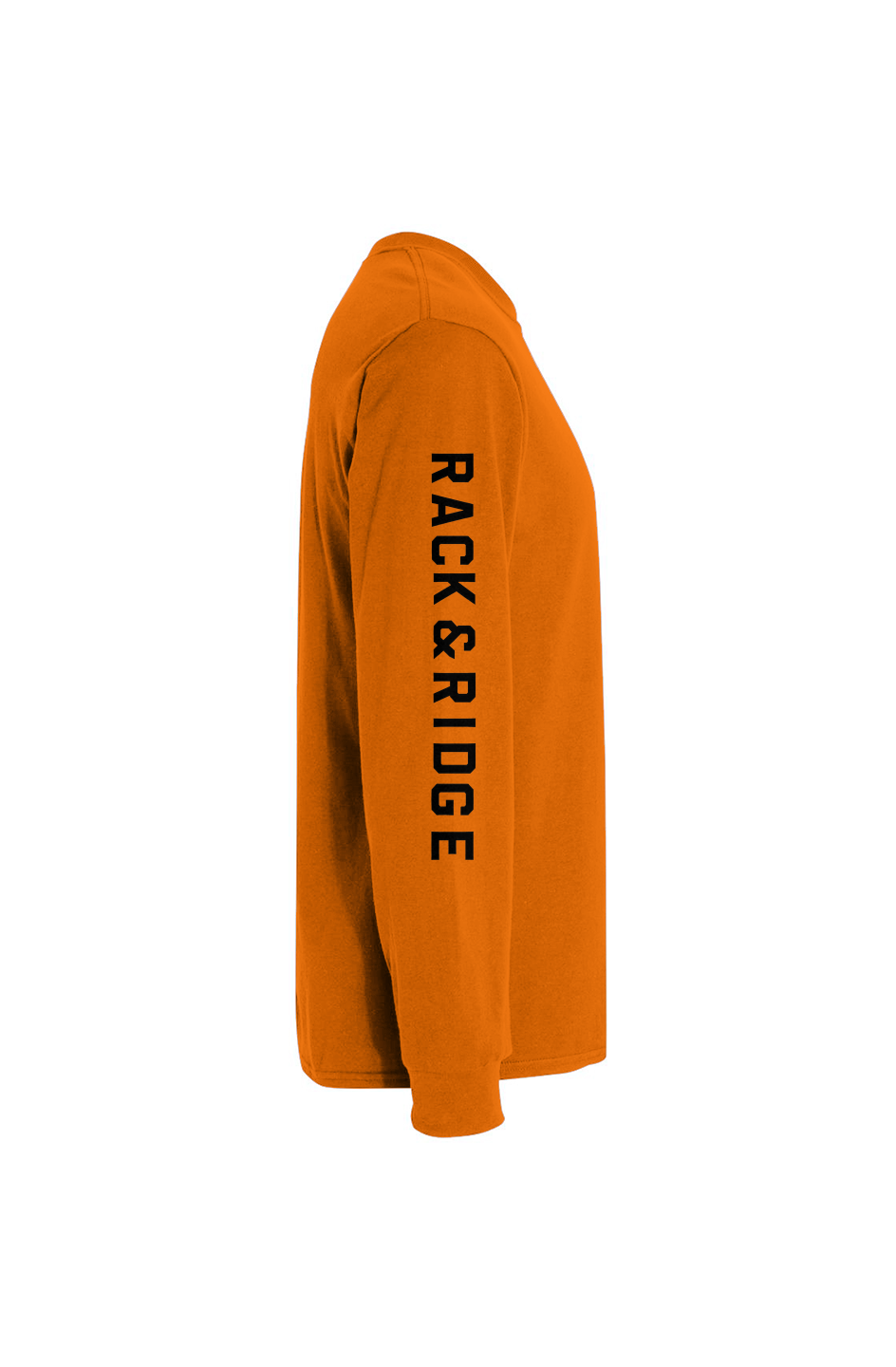 ORANGE Gildan Long Sleeve Tee NEW