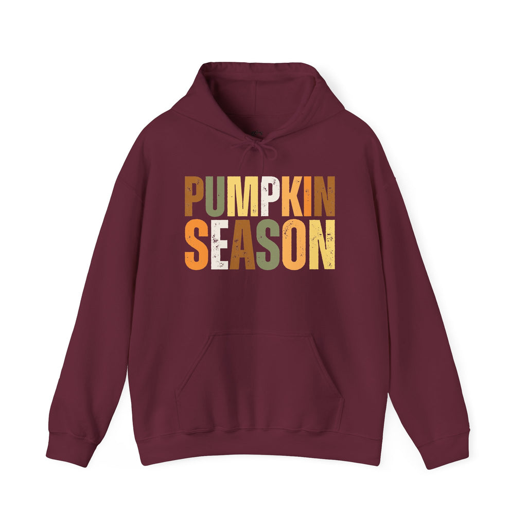 Pumpkin Season Hoodie — Cozy Fall Sweatshirt for Autumn Lovers