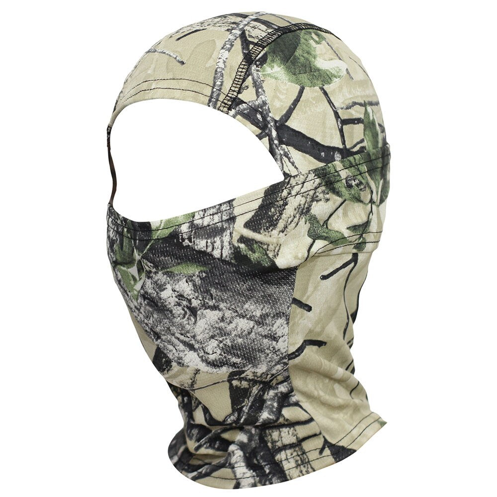 Men's Camo Tactical Balaclava – Full Face Mask for Hunting, Cycling & Airsoft