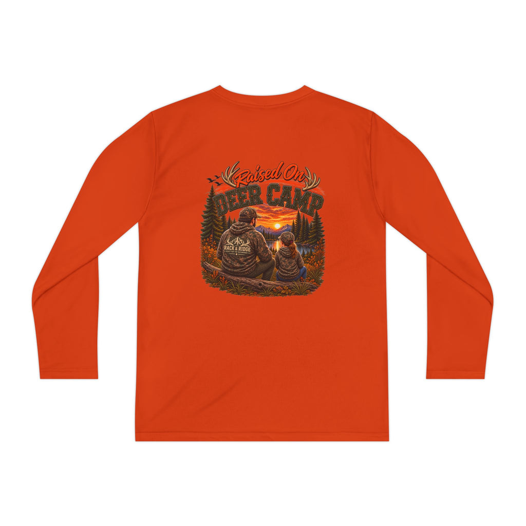 RACK & RIDGE Sunset Bear Camp Youth Girls' Long-Sleeve Tee