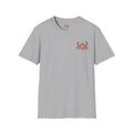 Rack & Ridge Antler Logo T‑Shirt — Outdoorsy Hunting Lodge Tee