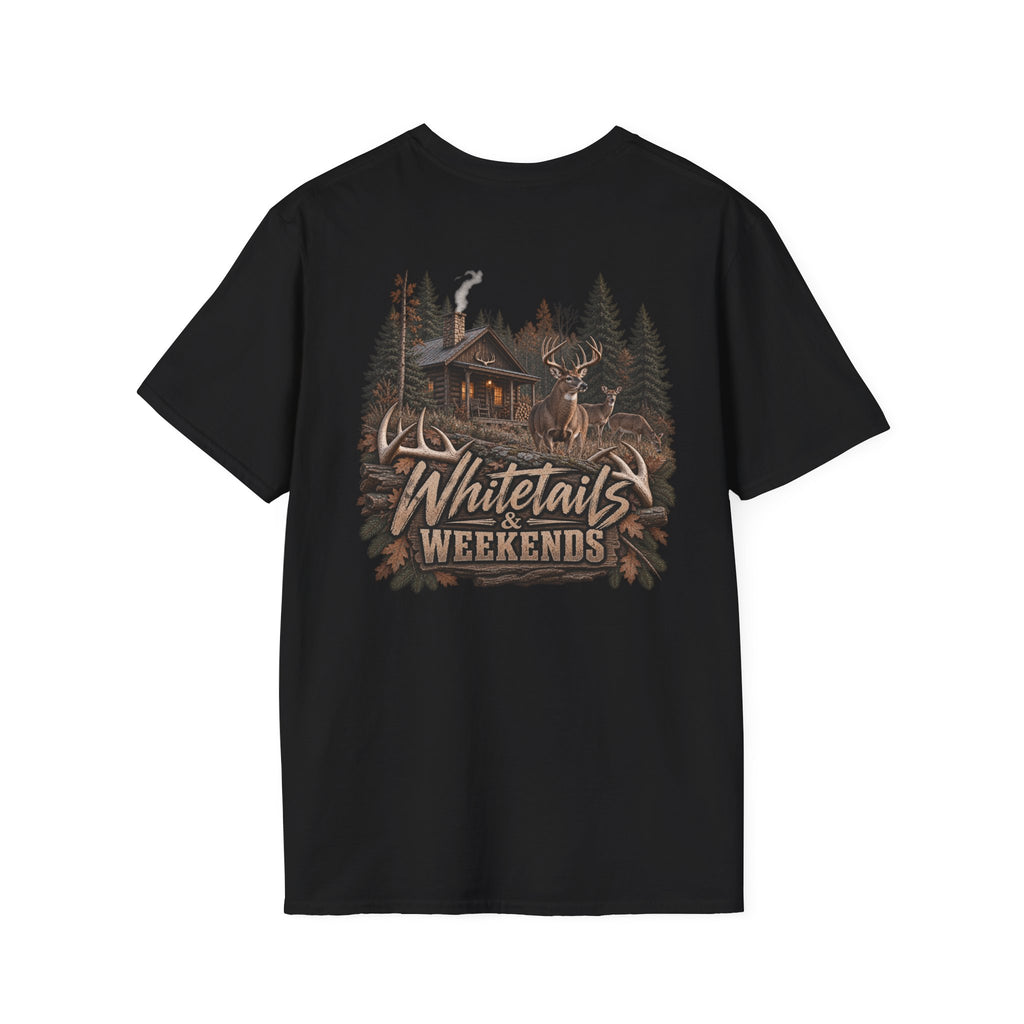 Rack & Ridge Campfire Graphic T-Shirt — Outdoor Hunting Logo Tee