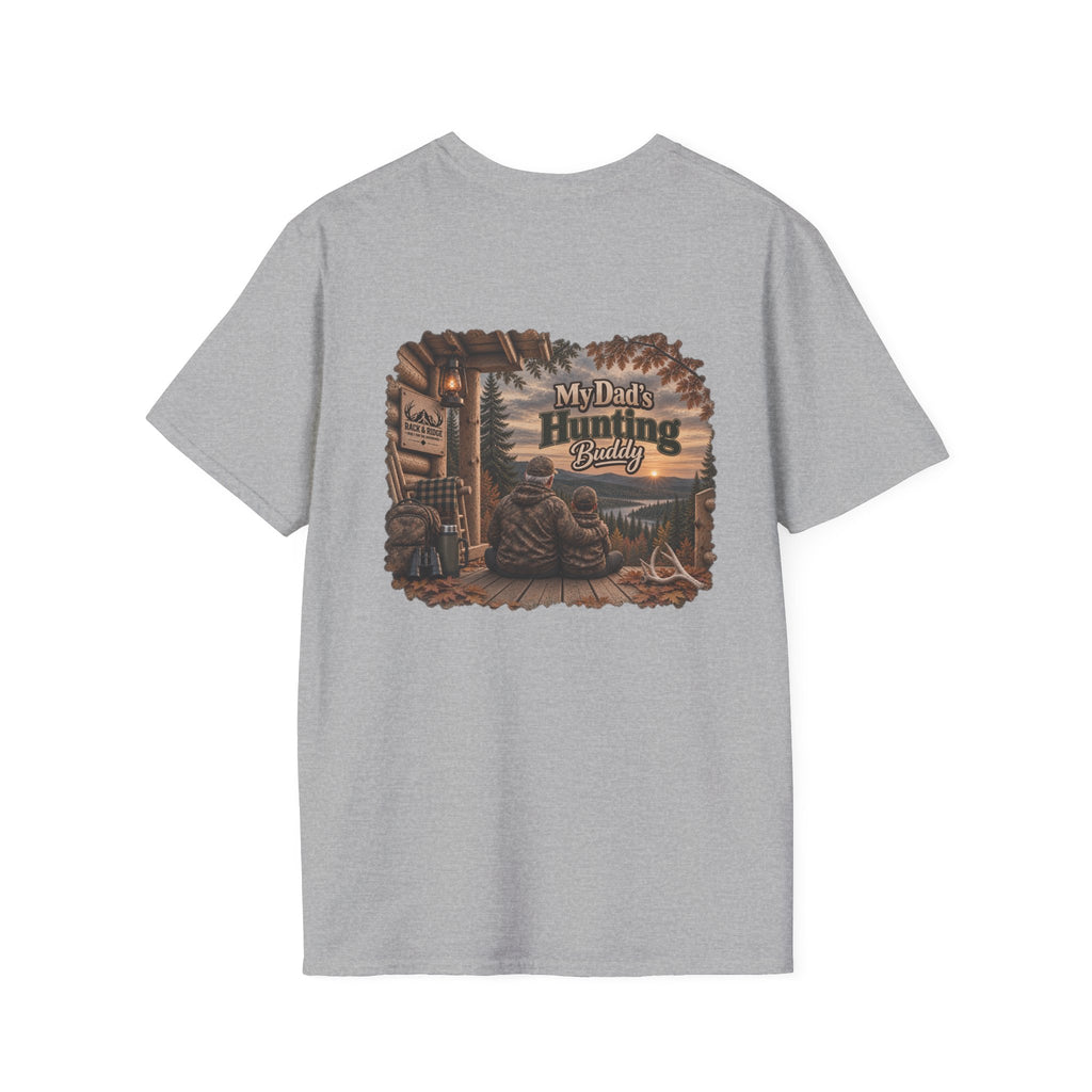Rack & Ridge Deer Antler Logo T-Shirt — Hunting Outdoors Tee