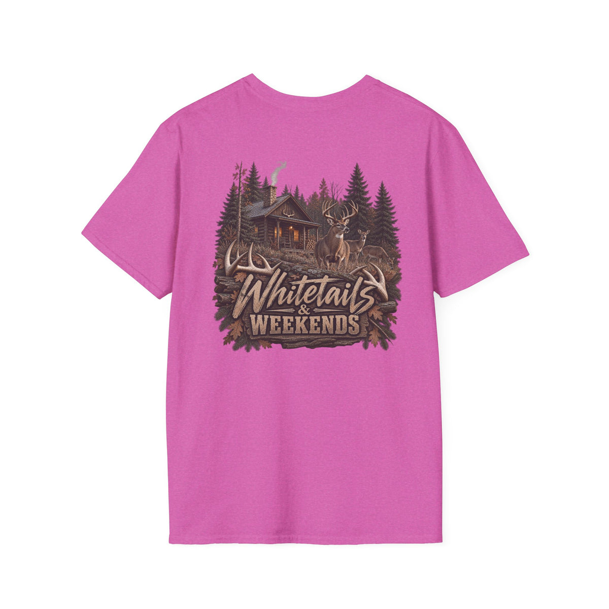 Rack & Ridge Campfire Graphic T-Shirt — Outdoor Hunting Logo Tee