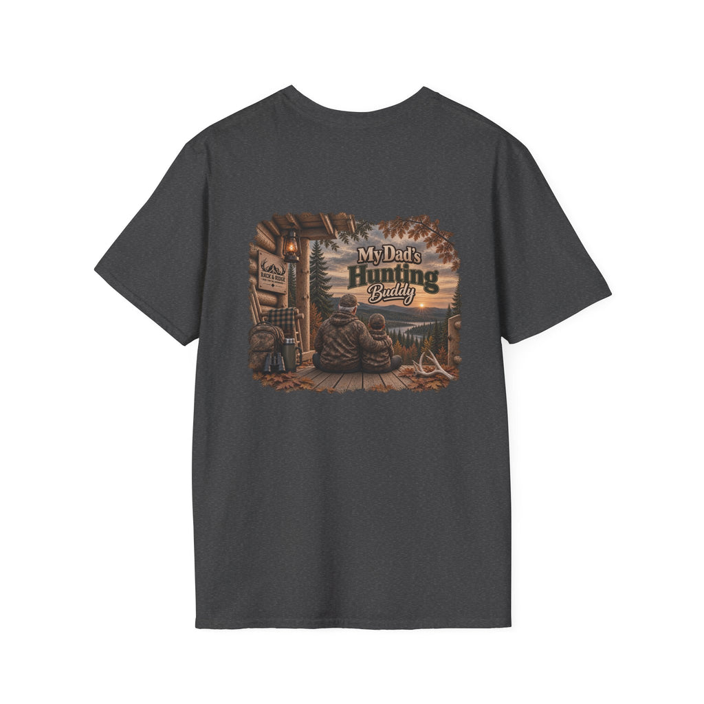 Rack & Ridge Deer Antler Logo T-Shirt — Hunting Outdoors Tee