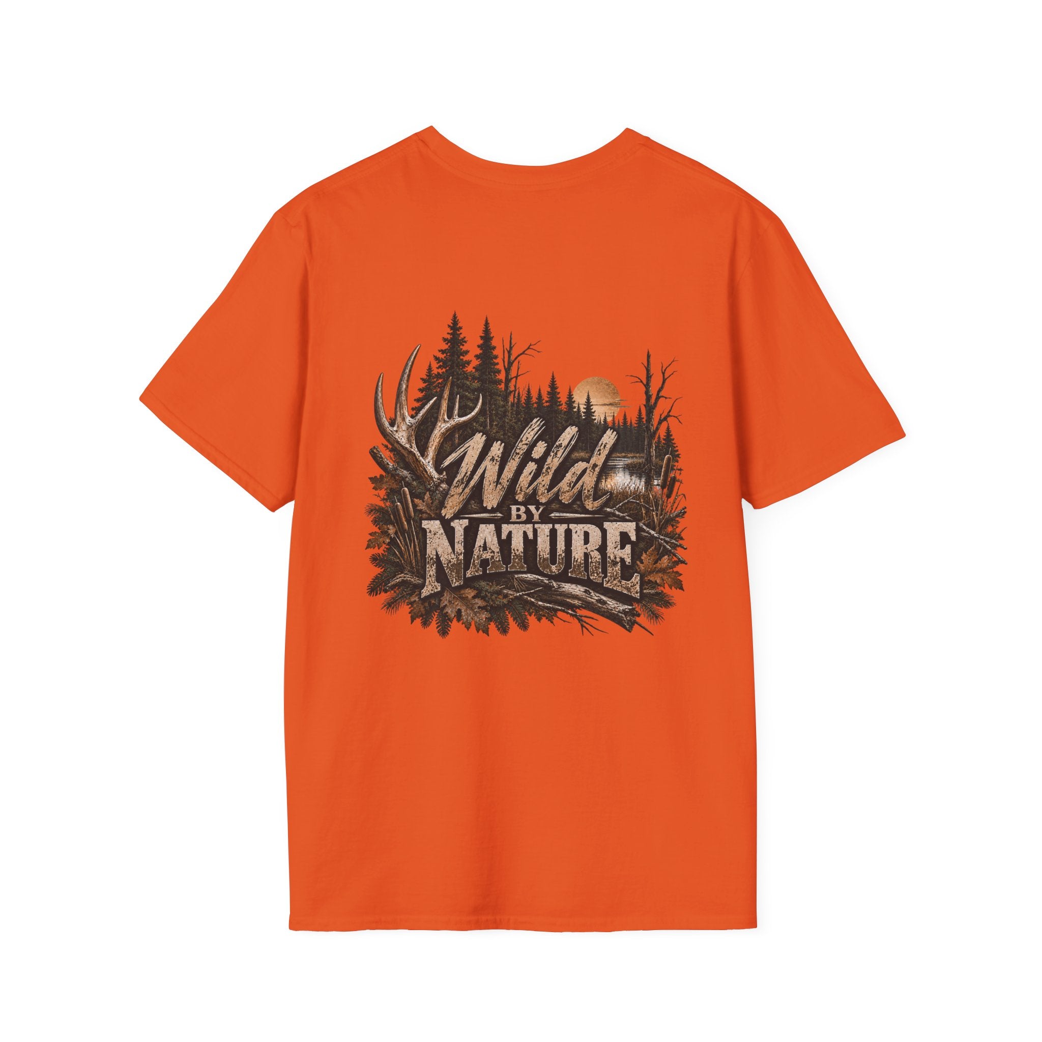 Rack & Ridge Hunting T‑Shirt — Mountain Antler Logo Tee