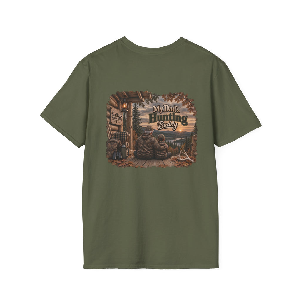 Rack & Ridge Deer Antler Logo T-Shirt — Hunting Outdoors Tee