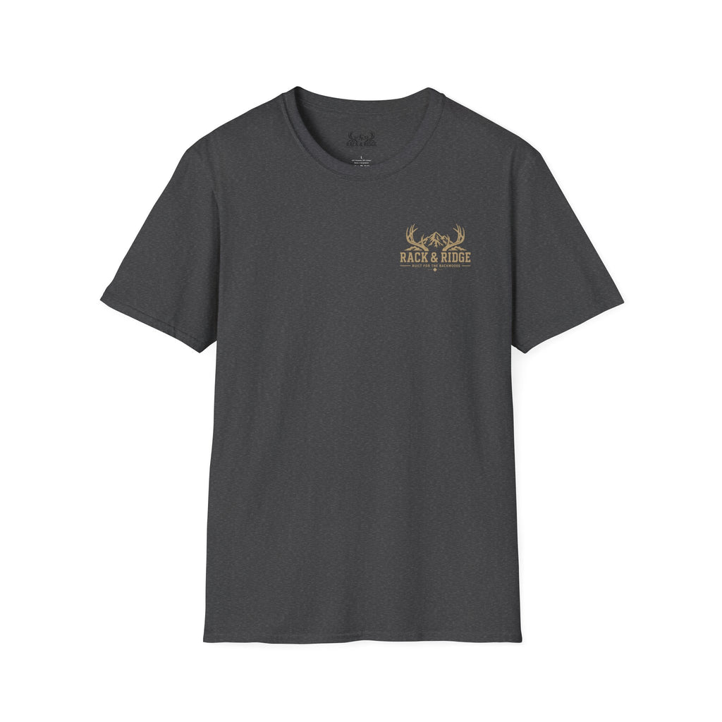 T-Shirt — 'Hike & Hike' Minimal Outdoor Logo Tee (Adventure, Nature Lover Gift)