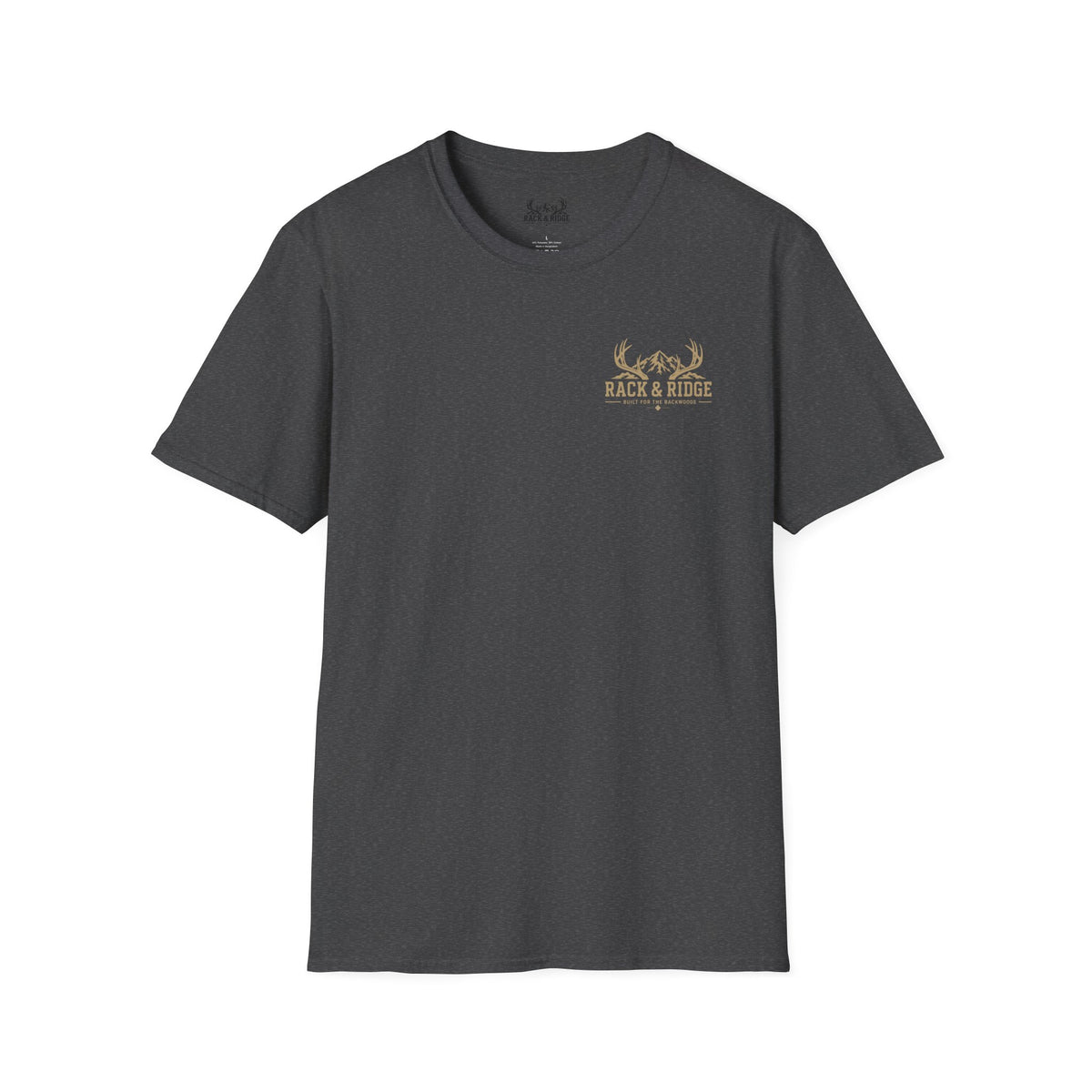 T-Shirt — 'Hike & Hike' Minimal Outdoor Logo Tee (Adventure, Nature Lover Gift)