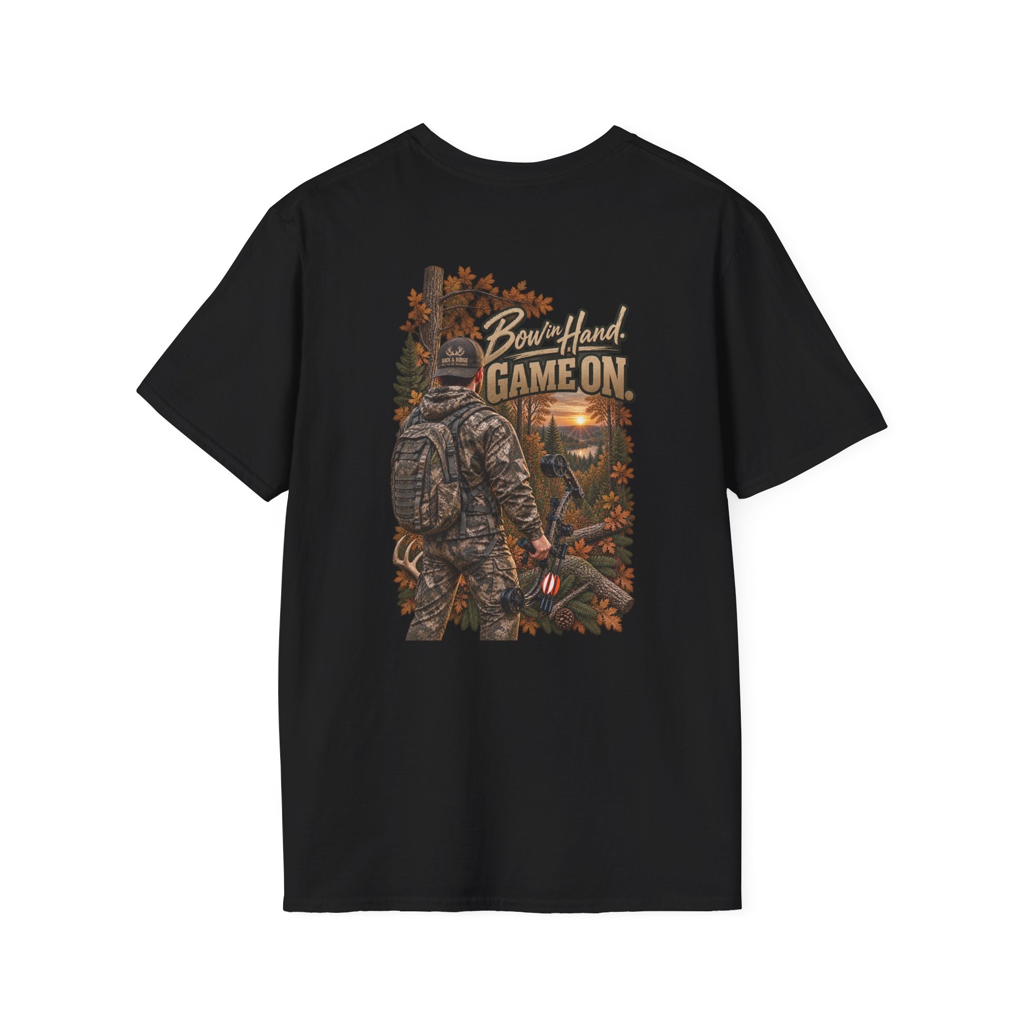 Rack & Ridge | Bow in Hand. Game On. T-Shirt