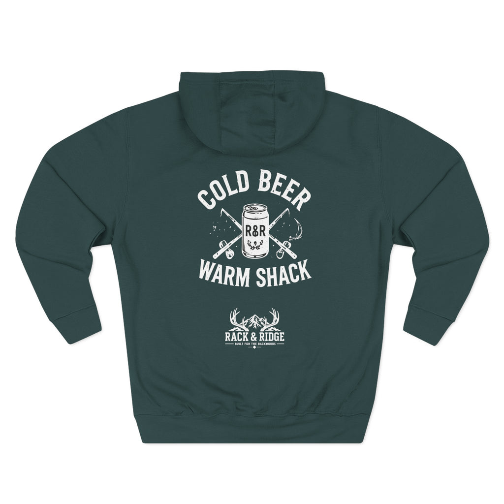 Cold Beer. Warm Shack. | Rack & Ridge Hoodie