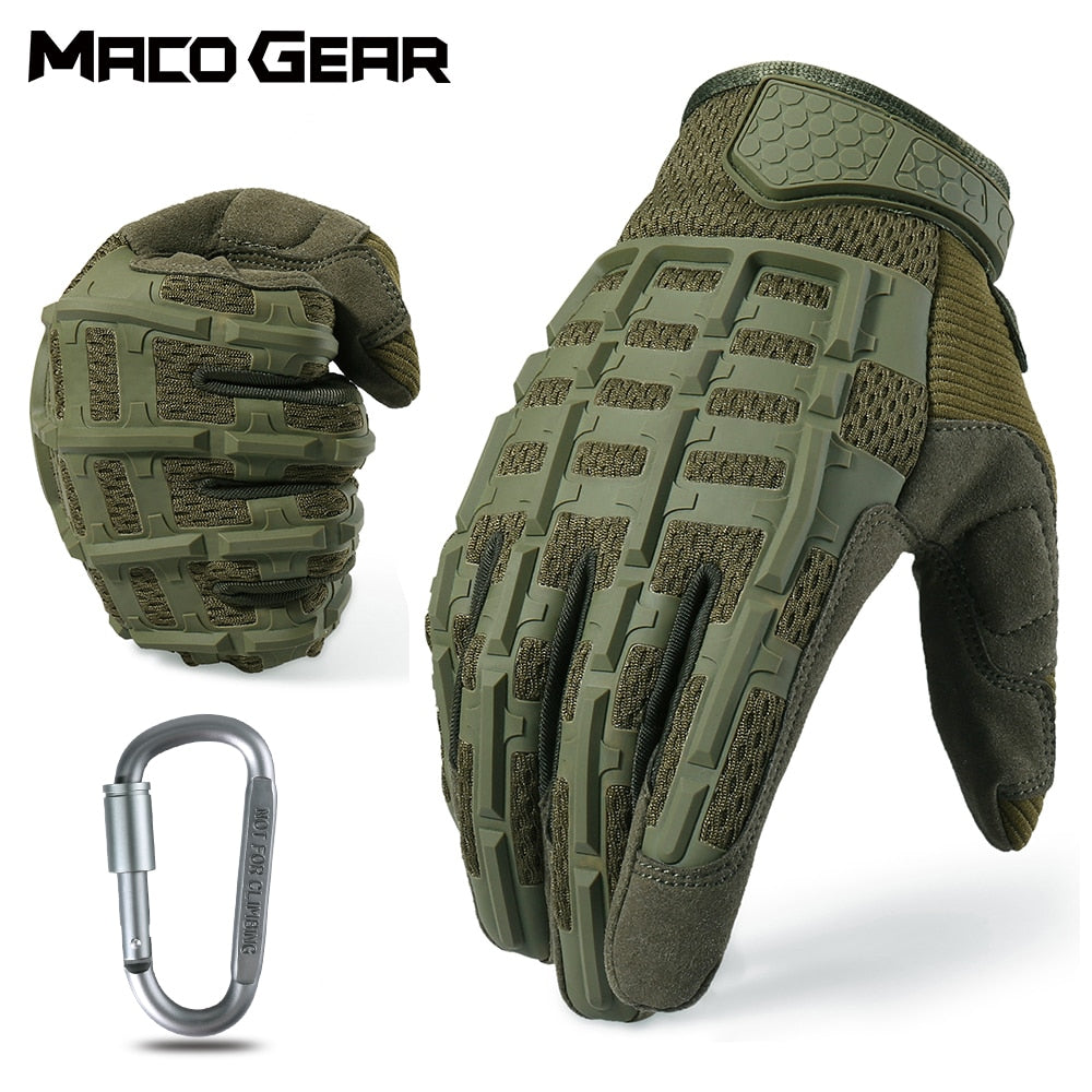 Men's Full Finger Gloves – Camo Gloves for Hiking & Shooting