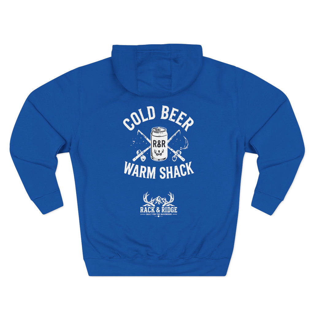 Cold Beer. Warm Shack. | Rack & Ridge Hoodie
