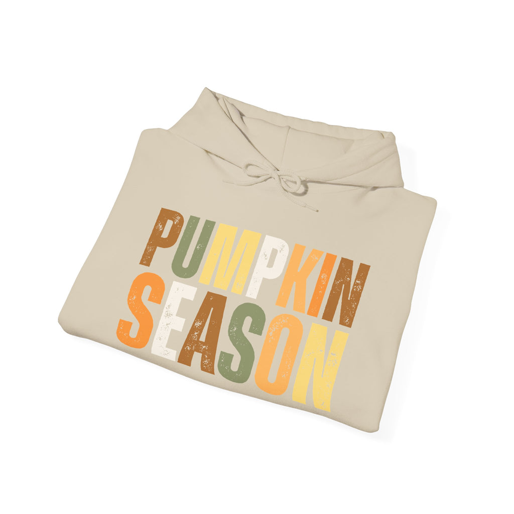 Pumpkin Season Hoodie — Cozy Fall Sweatshirt for Autumn Lovers