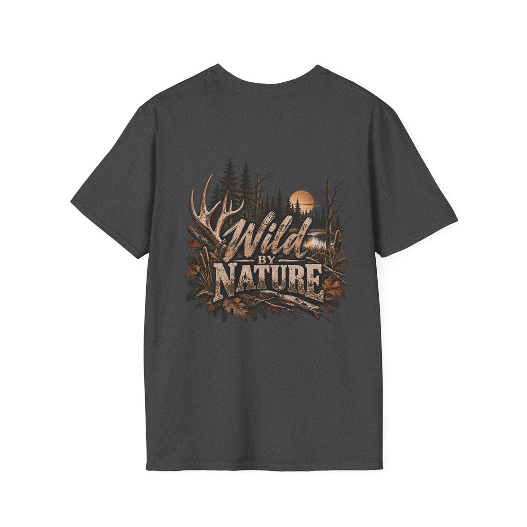 Rack & Ridge Hunting T‑Shirt — Mountain Antler Logo Tee