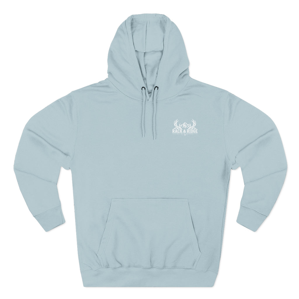 Wild By Nature Hoodie — Outdoor Hunting Deer Forest Graphic