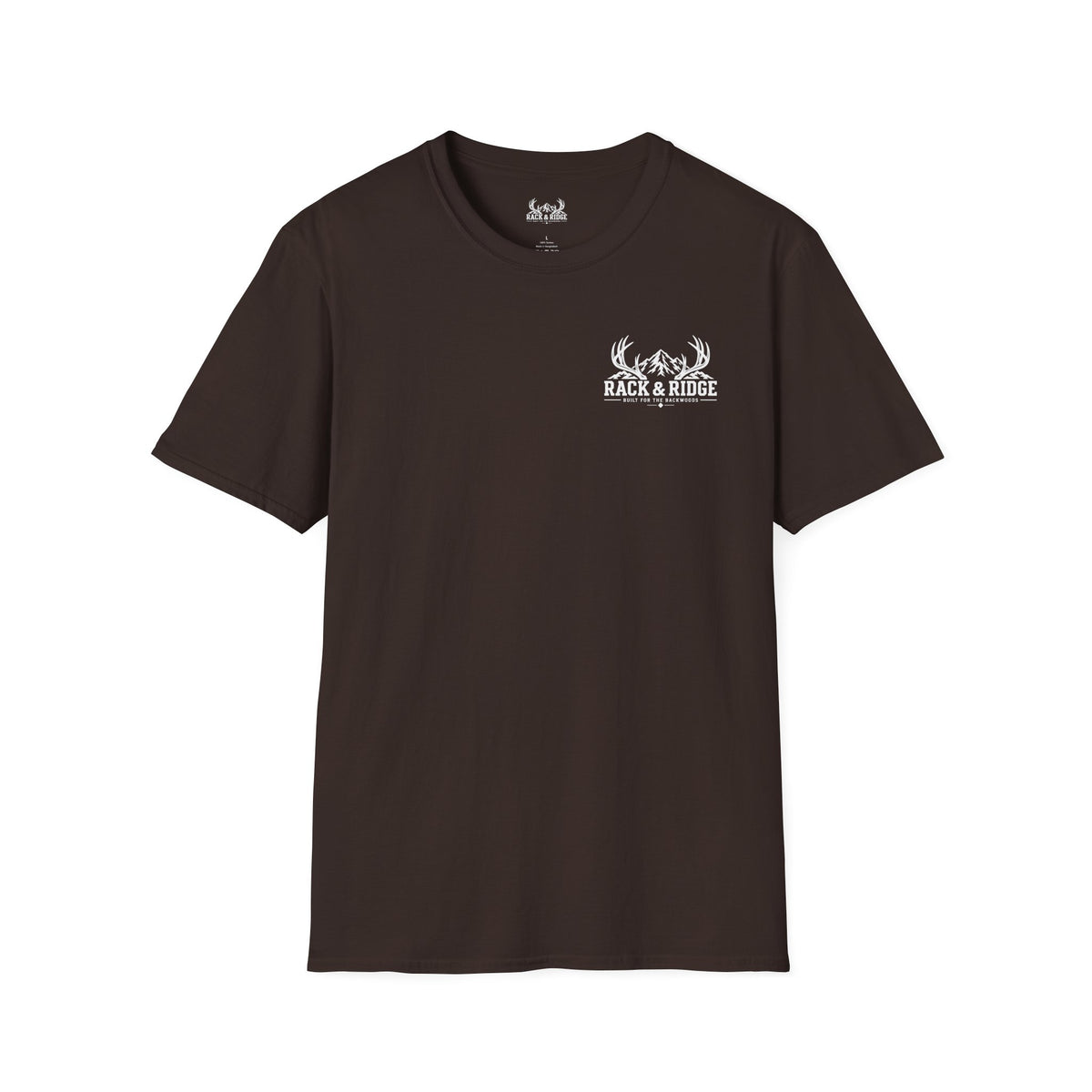 Rack & Ridge Campfire Graphic T-Shirt — Outdoor Hunting Logo Tee
