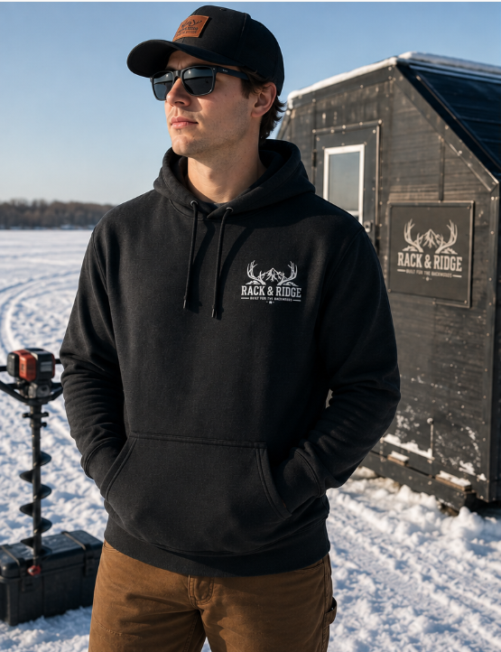Cold Beer. Warm Shack. | Rack & Ridge Hoodie