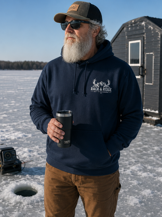 Drill. Drop. Repeat. | Rack & Ridge Hoodie