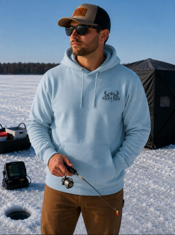 Drill. Drop. Repeat. | Rack & Ridge Hoodie