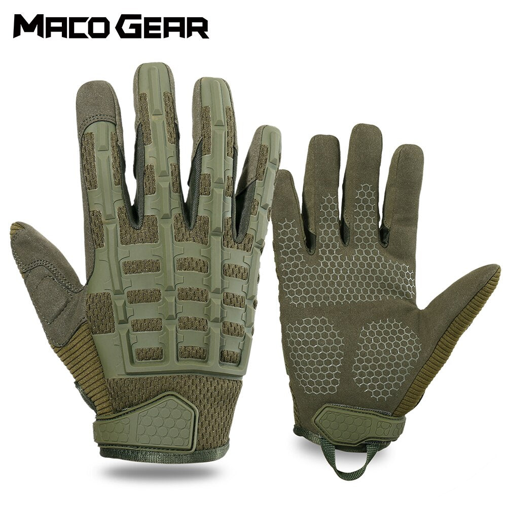 Men's Full Finger Gloves – Camo Gloves for Hiking & Shooting