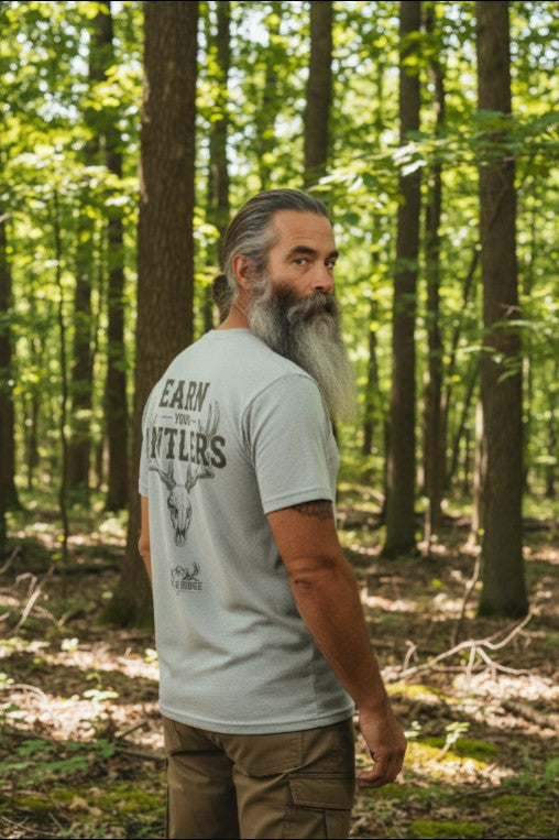 Rack & Ridge "Earn Your Antlers" T-Shirt