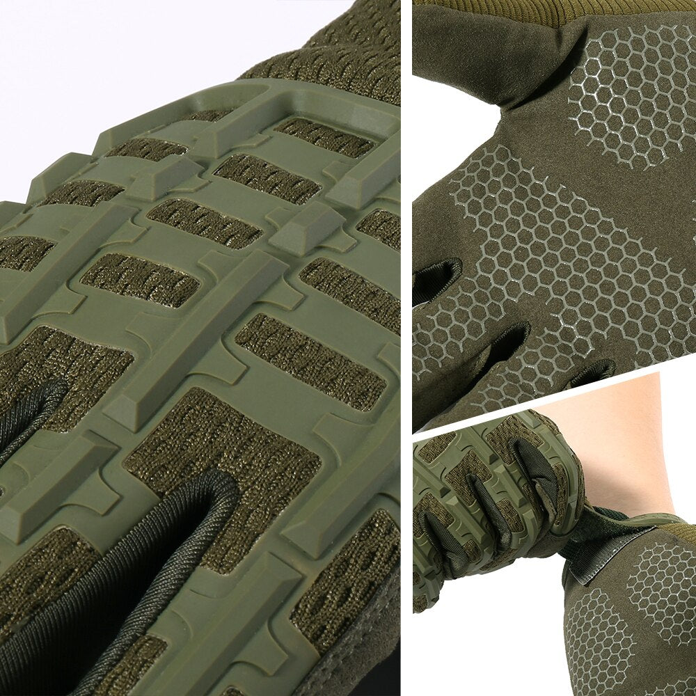 Men's Full Finger Gloves – Camo Gloves for Hiking & Shooting