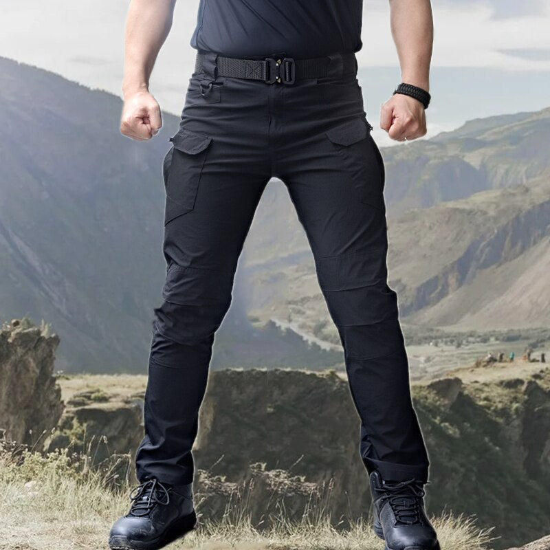 Men's Tactical Hiking Pants – Waterproof, Breathable & Multi-Pocket Cargo Trousers