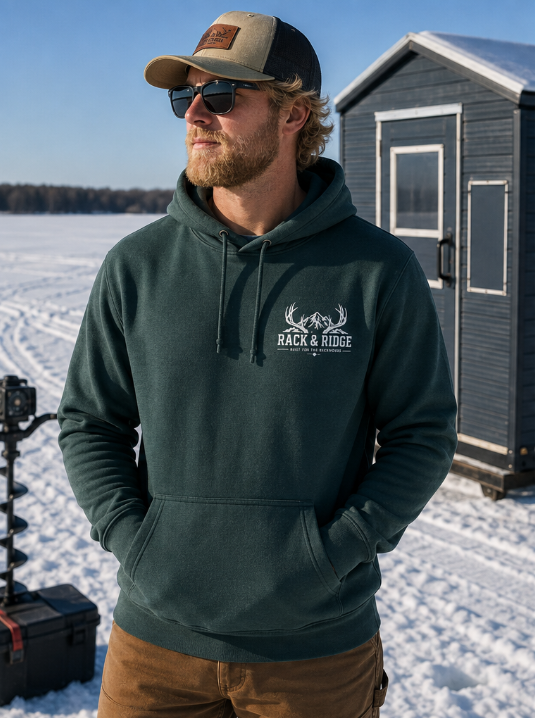 "Born to Drill" | Rack & Ridge Hoodie