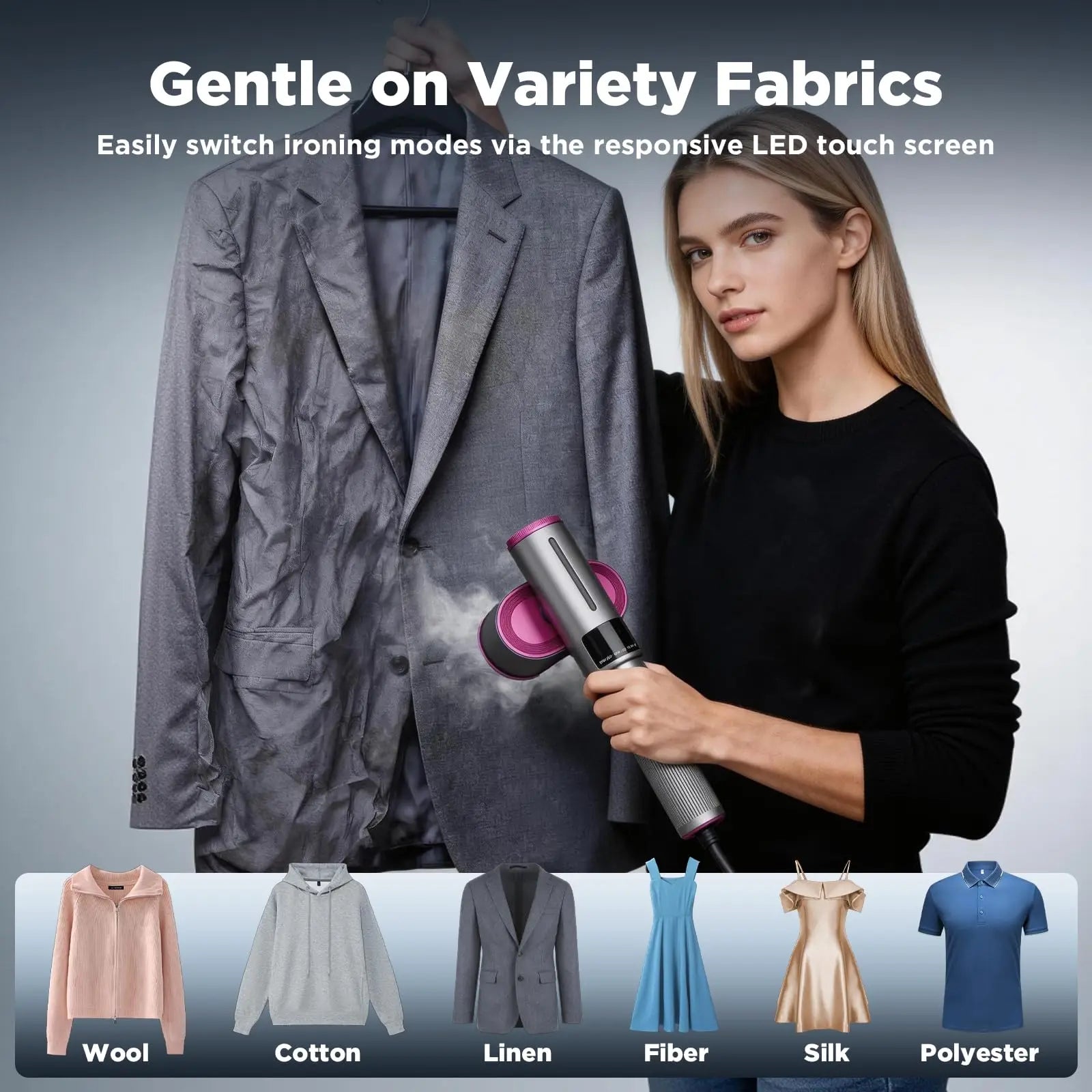 QuickFix Mini Garment Steamer